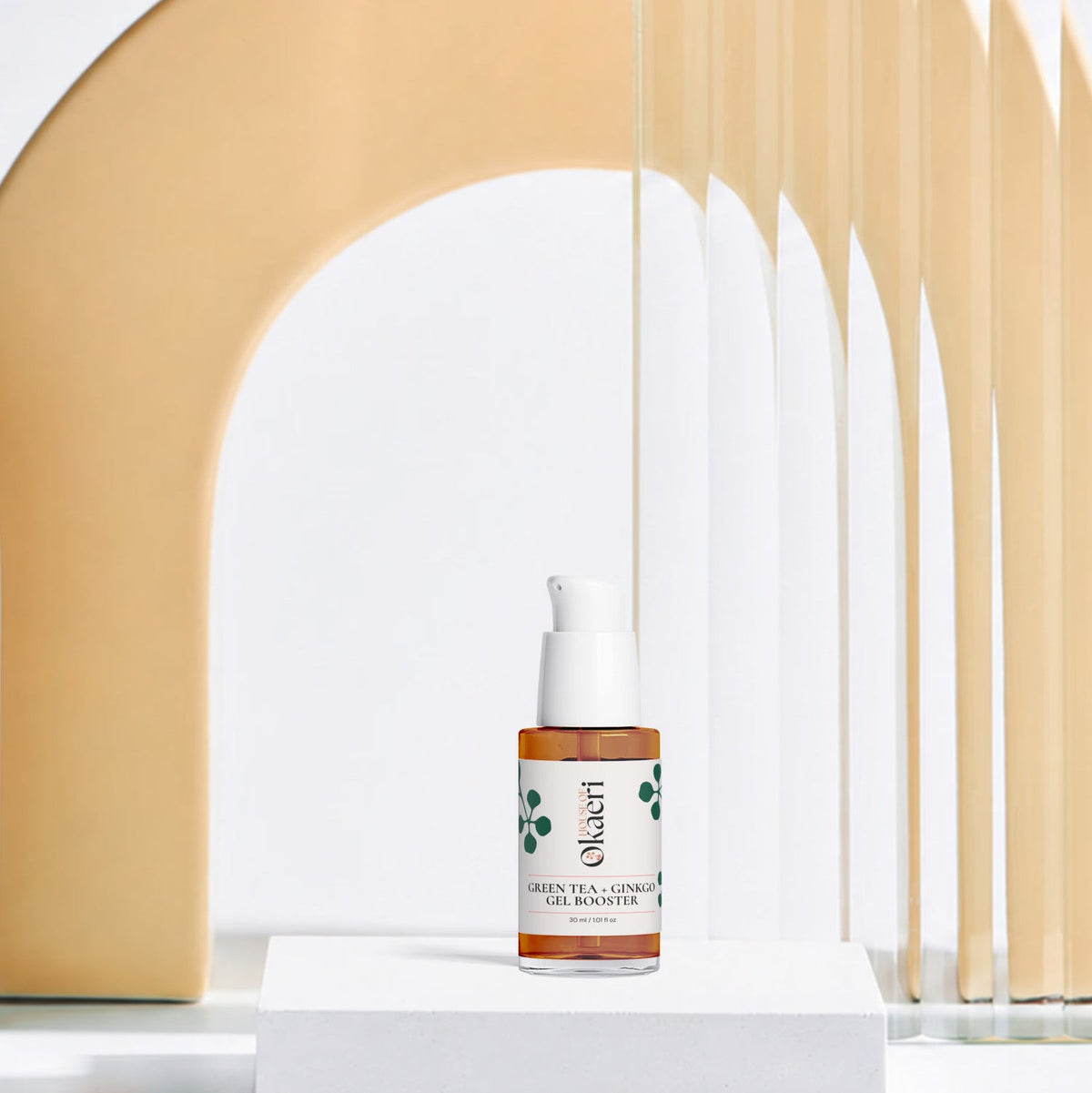 Green tea + ginkgo face serum