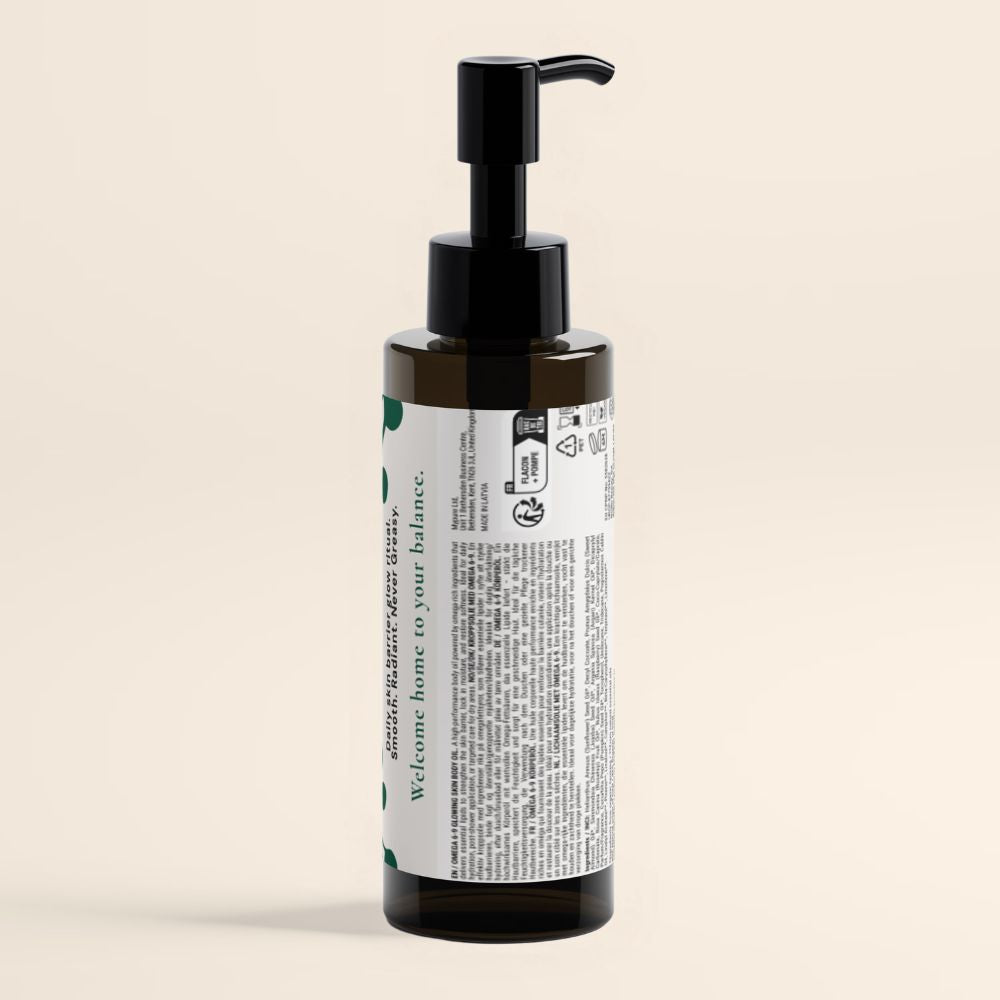 organic body oil with omega 3