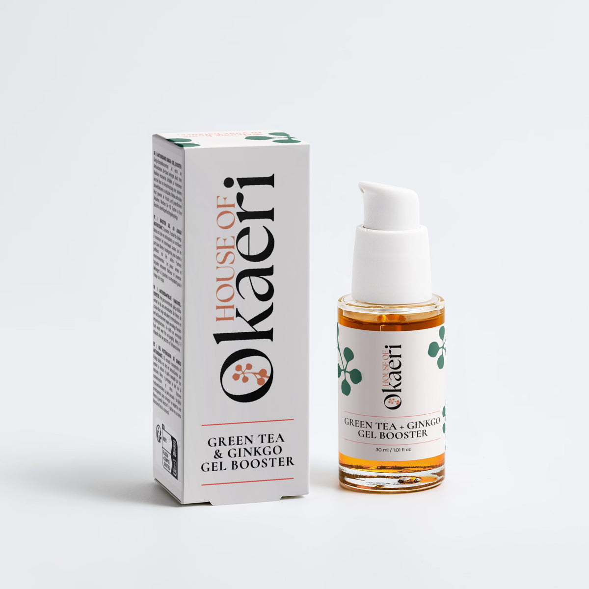 face serum - Green tea + ginkgo gel
