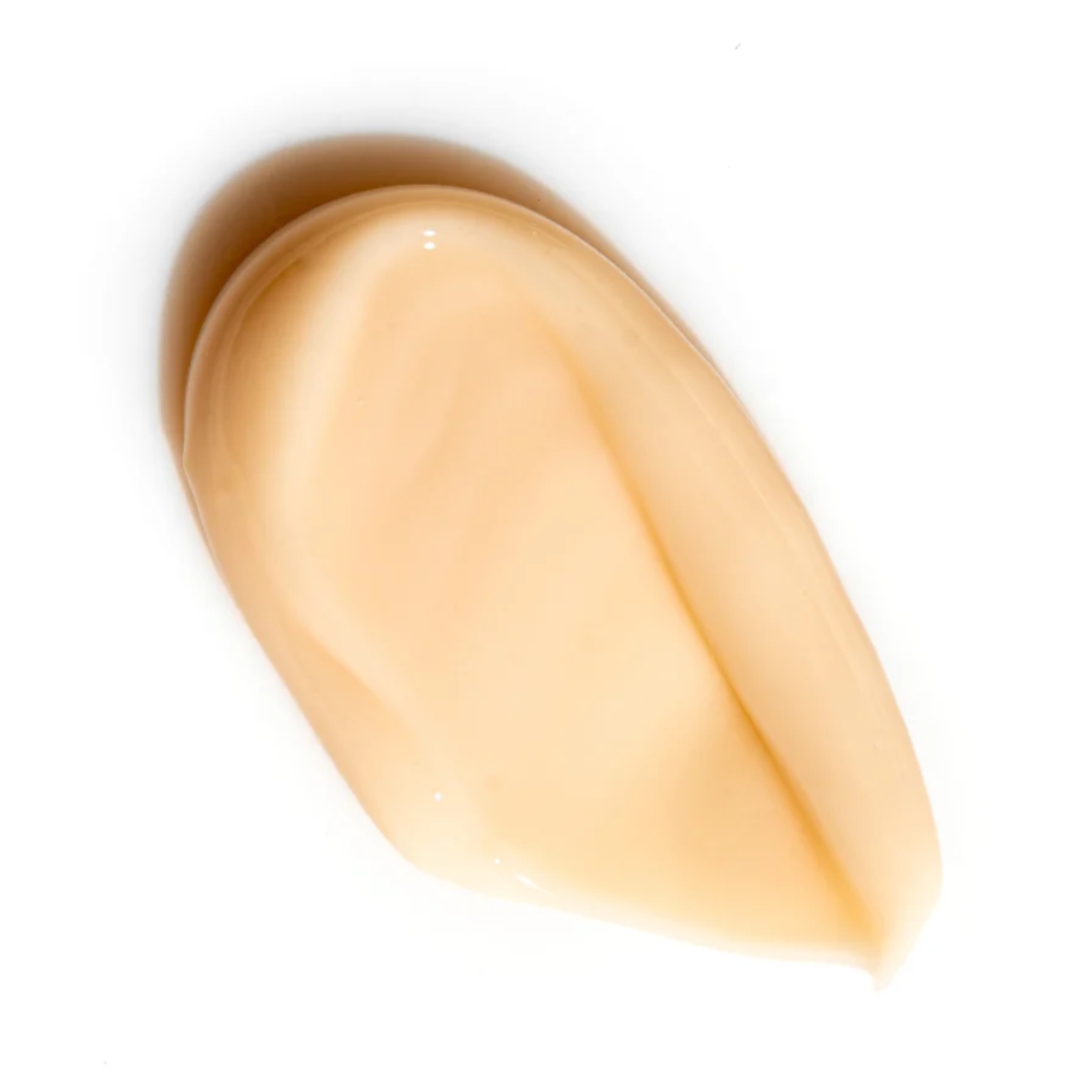 facial cream with kojic acid on white background